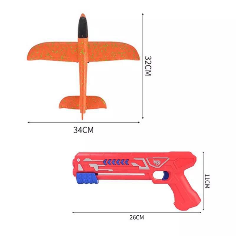 Pistola con avión catapulta